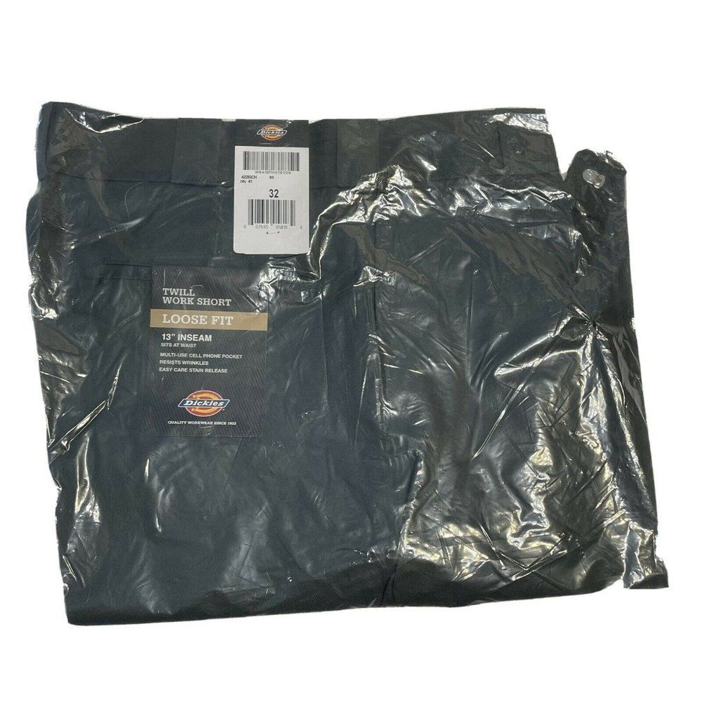 New Dickies Men's Charcoal Gray 13” Loose Fit